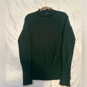 French Connection Women’s S Sweater MockNeck Dark Green